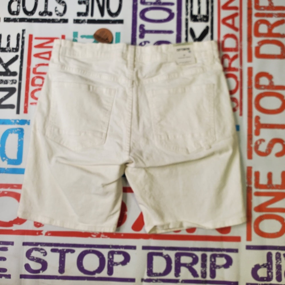 S various white cotton on shorts white