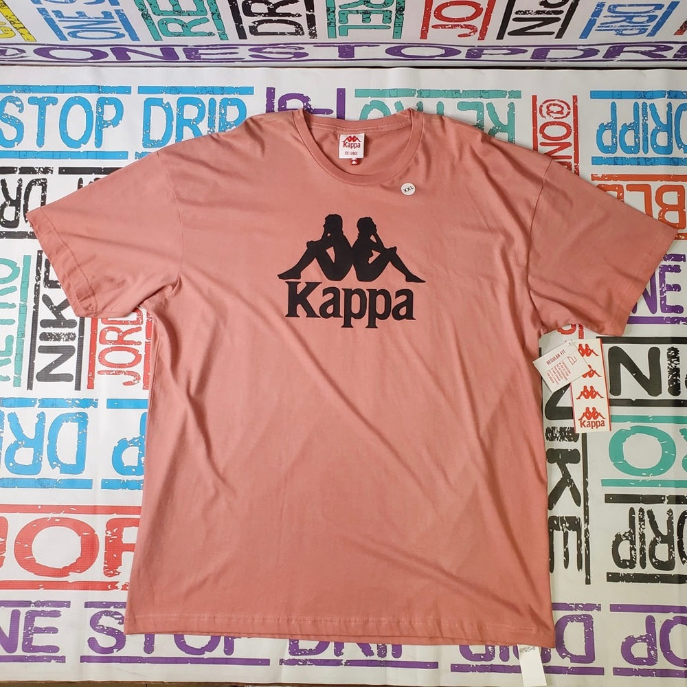 Sz 2xl kappa tee peach