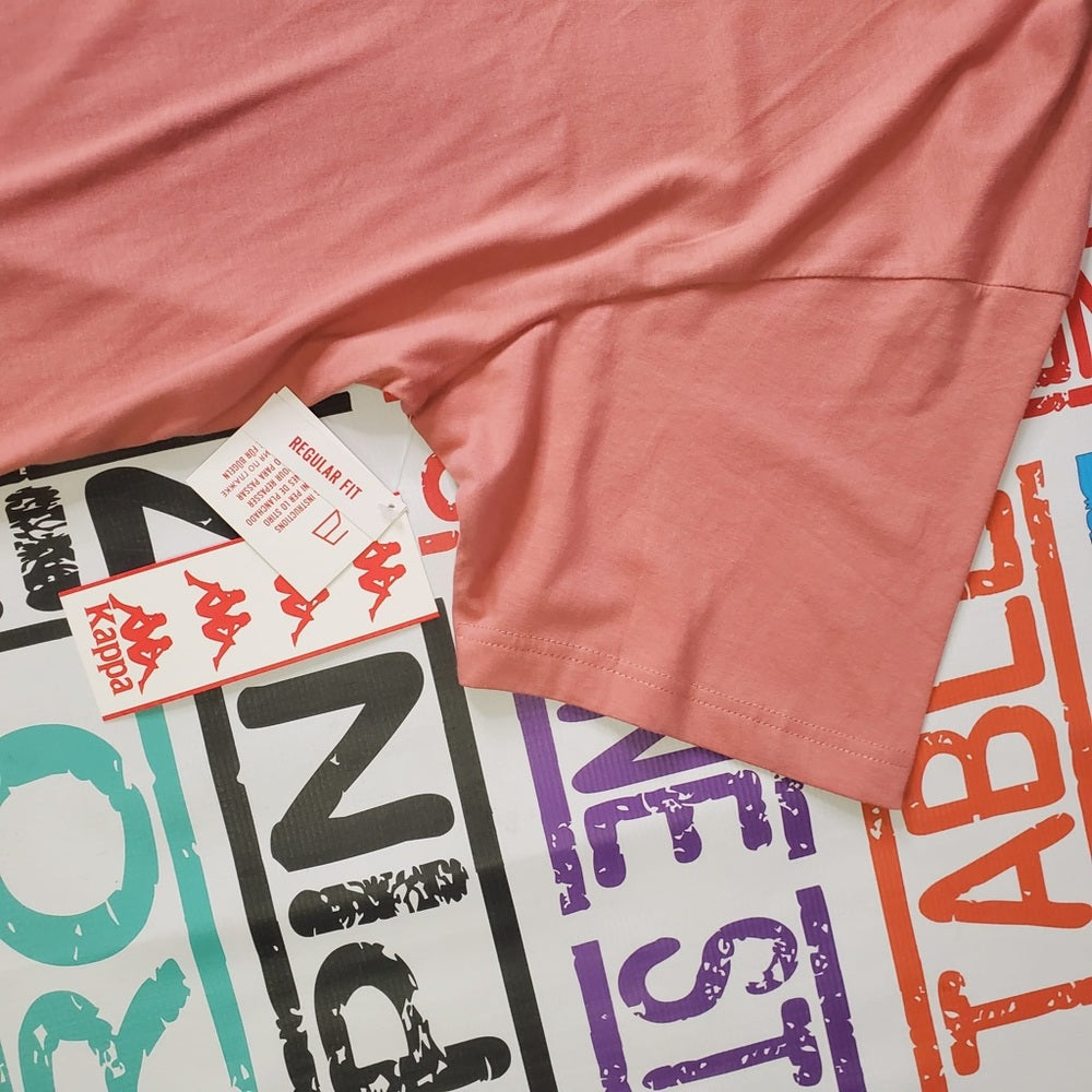 Sz 2xl kappa tee peach