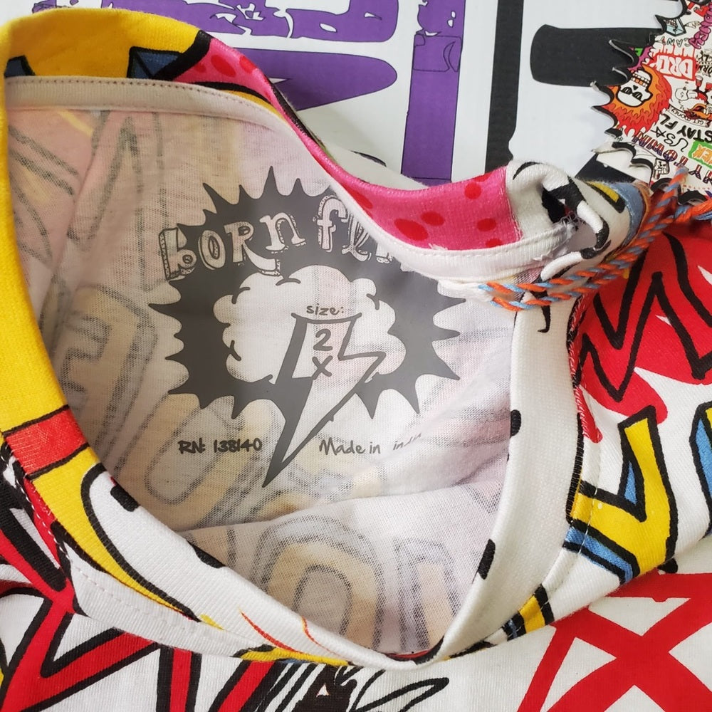 Born fly graphic tee