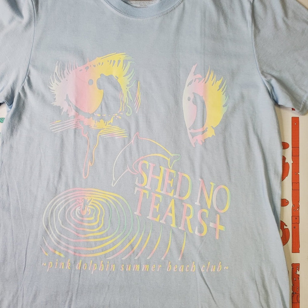 Pink dolphin graphic tee Sz Various