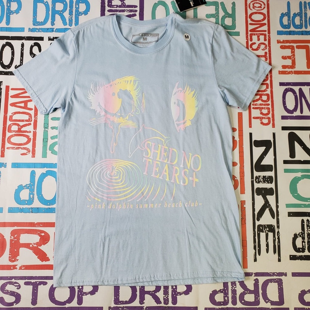 Pink dolphin graphic tee Sz Various