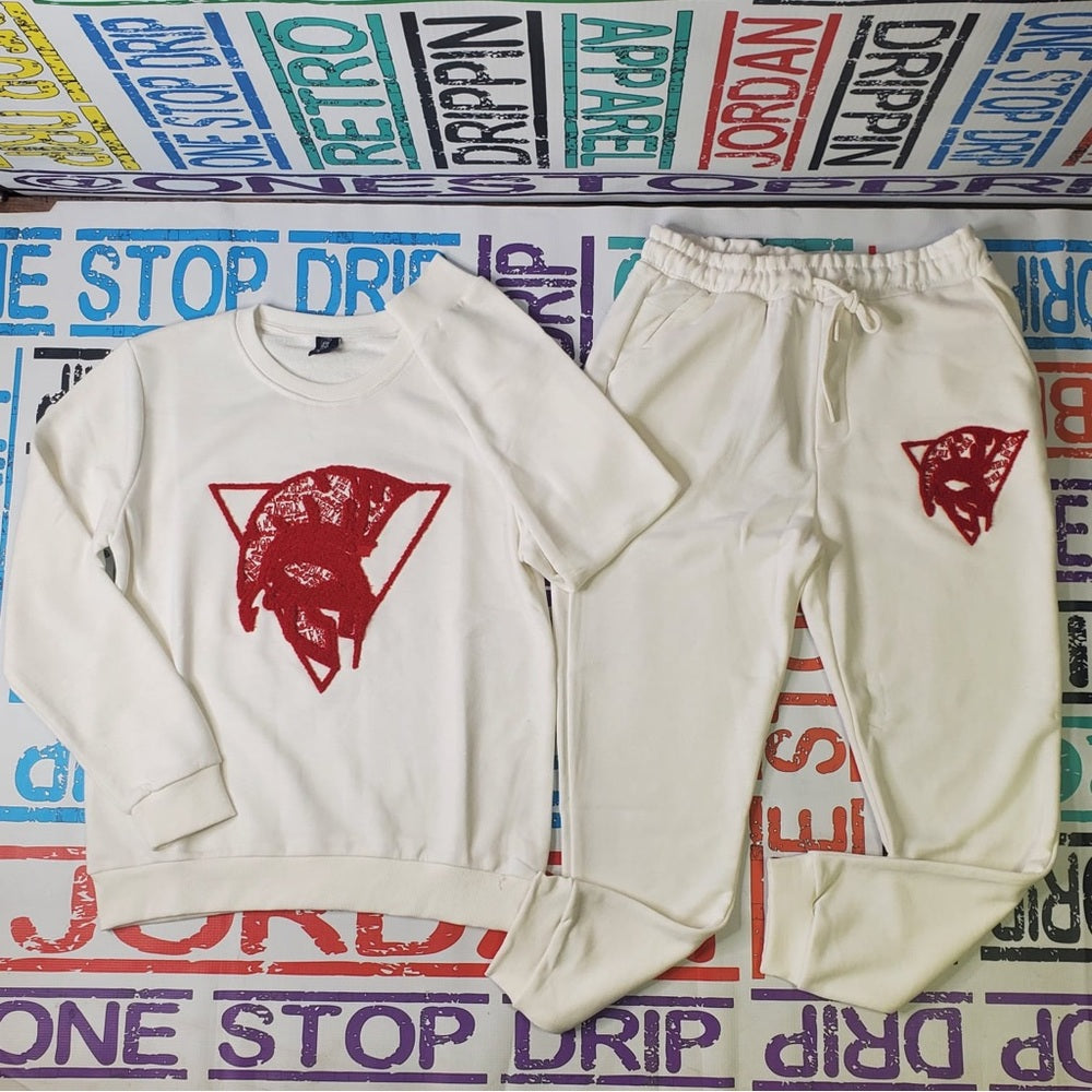 Sz Various 2 piece white