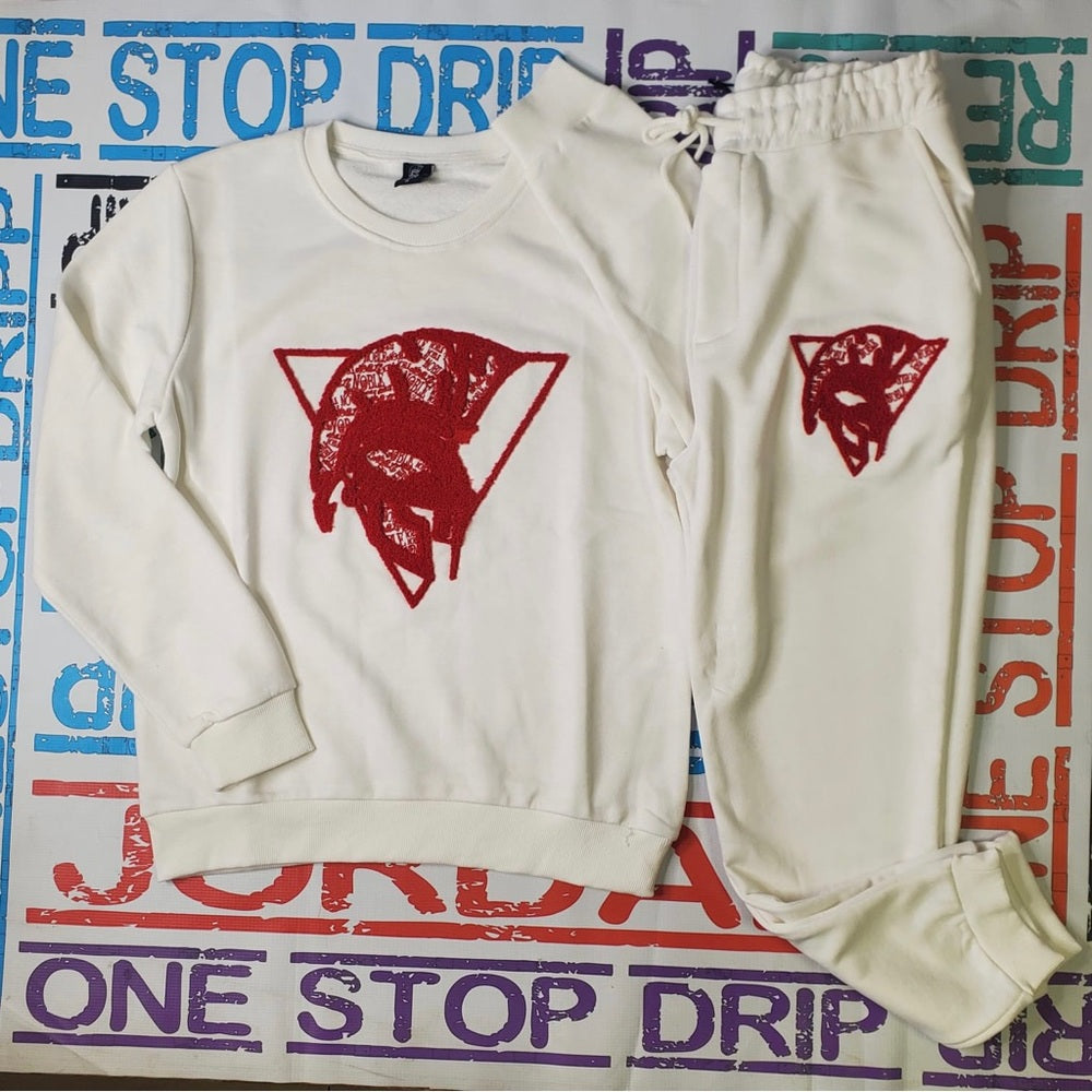 Sz Various 2 piece white