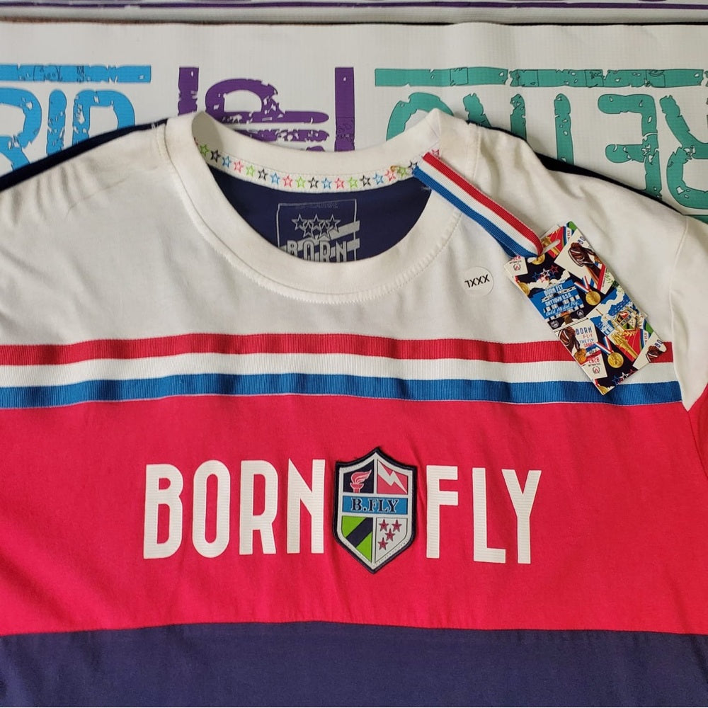 Sz 3xl born fly tee muti colors