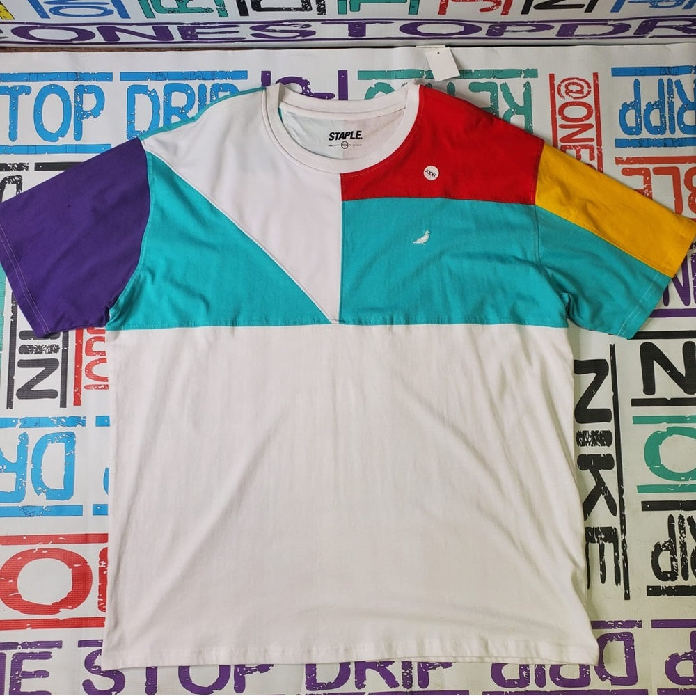 Staple muti colors tee Sz 3xl