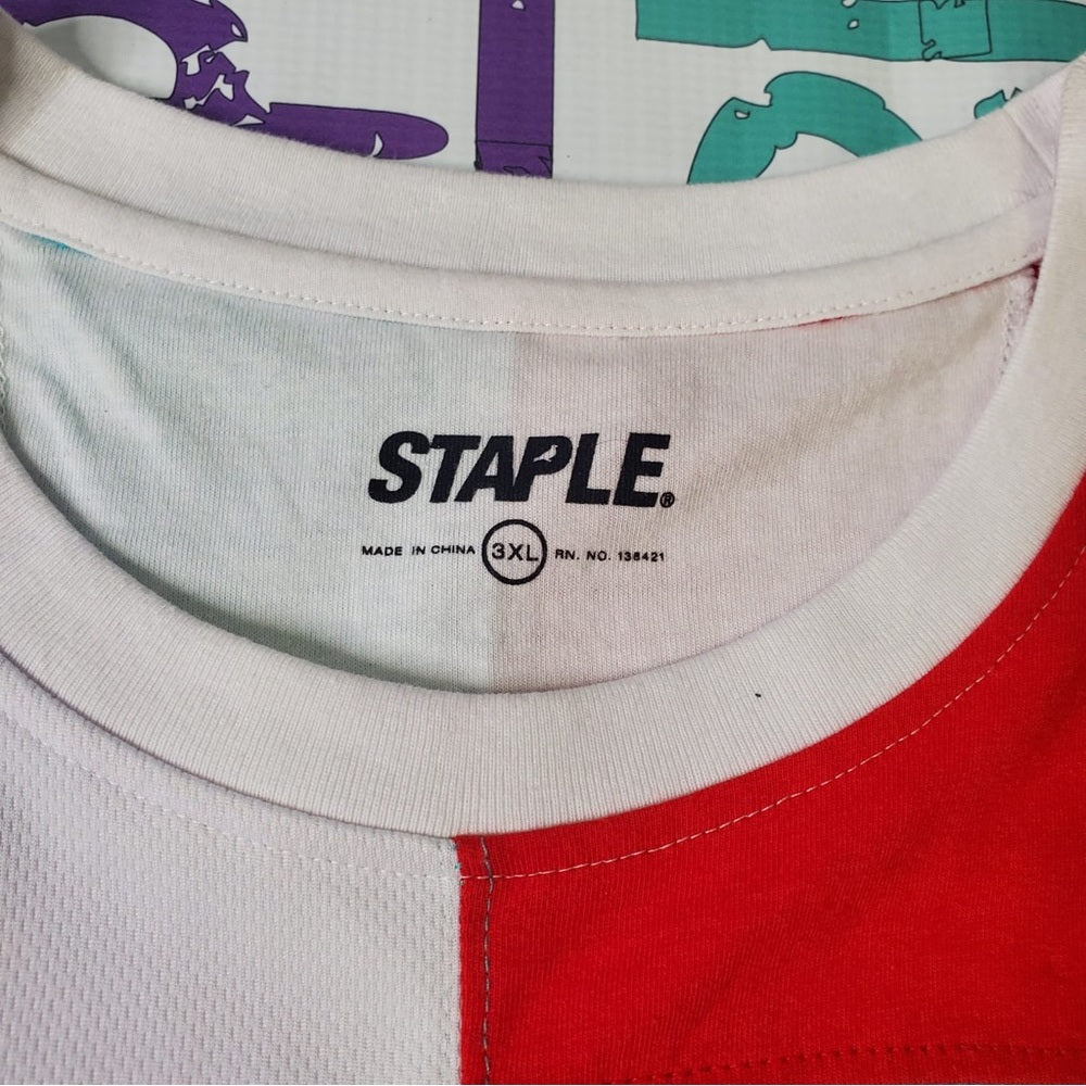 Staple muti colors tee Sz 3xl