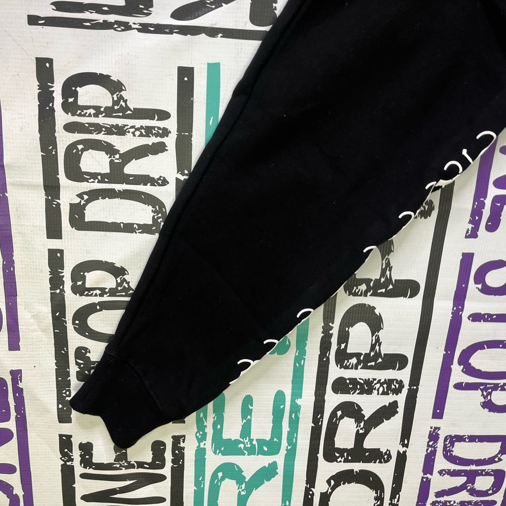 Sz Various black graphic hoodie