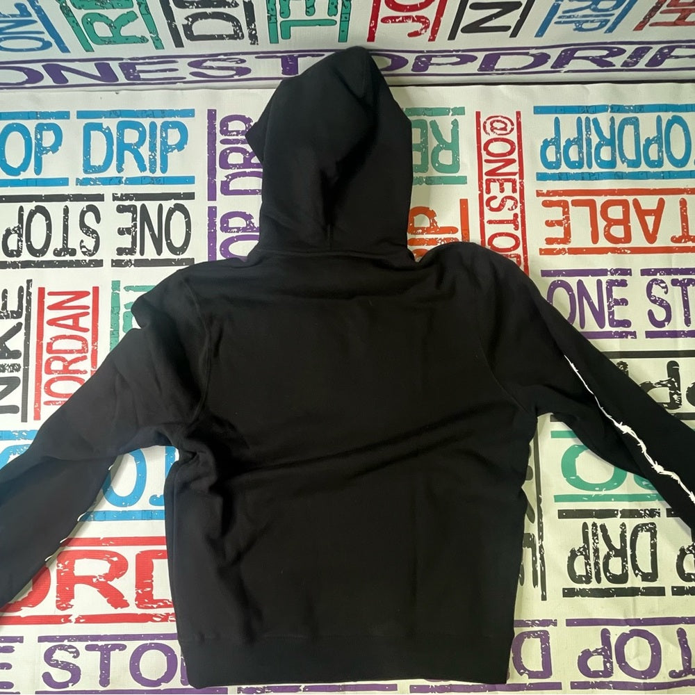 Sz Various black graphic hoodie
