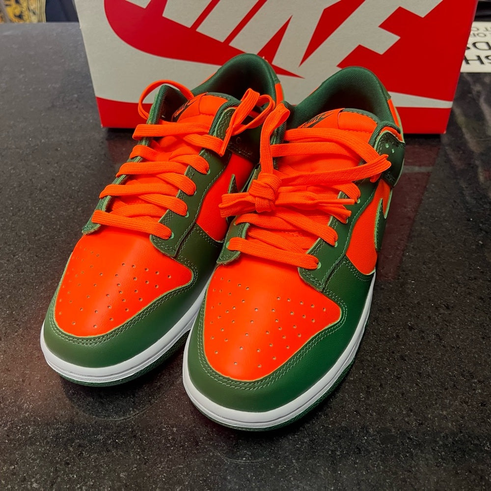 Sz various dunk lows orange & green colors