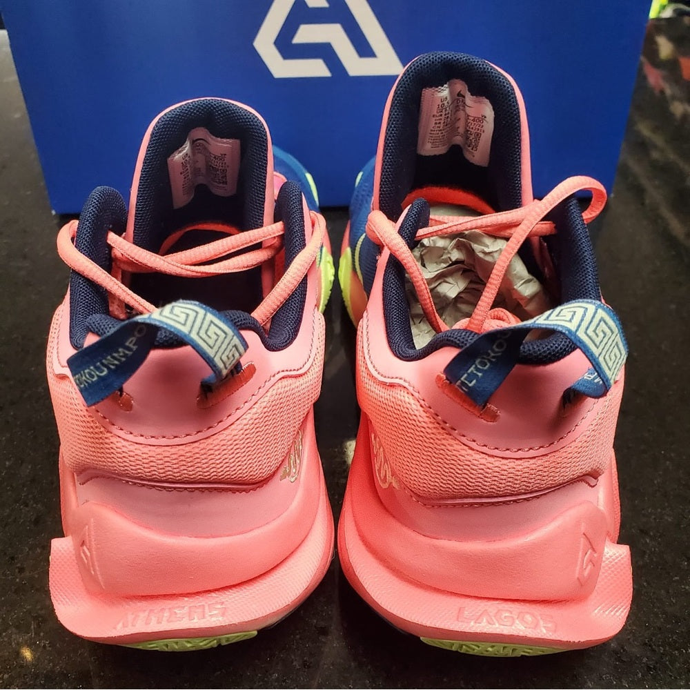Sz 10.5 Nike Giannis pink immorality 2