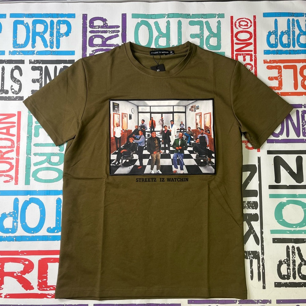 Sz Various comedy tee olive green