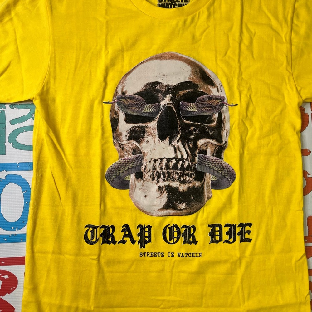 Sz Various trap or die graphic tee