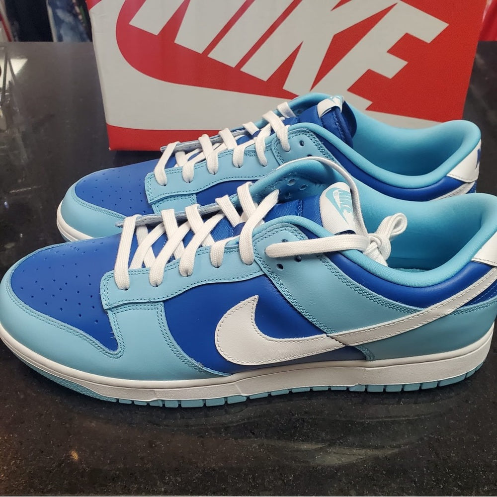 Sz Various NIKE DUNKS LOWS 2 Tone blue