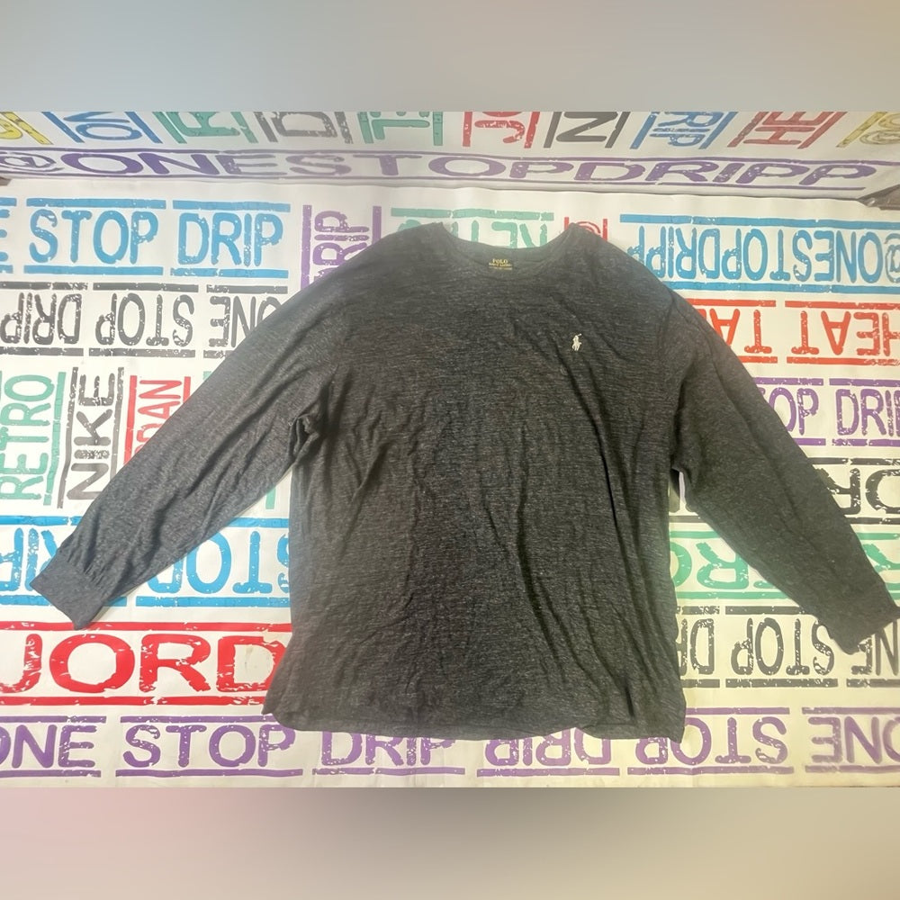 Polo longsleeve Sz 2xl gray