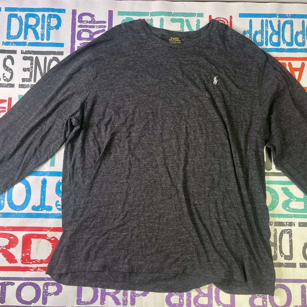 Polo longsleeve Sz 2xl gray
