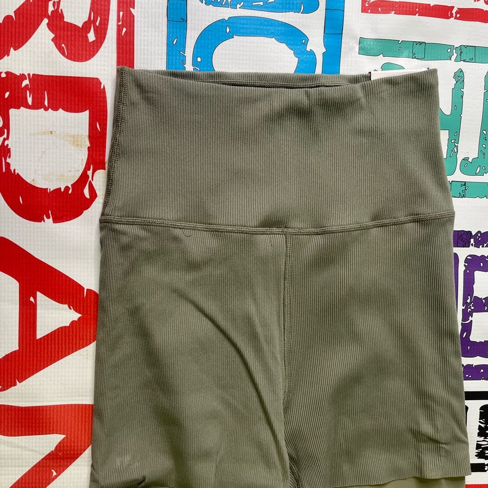 Nike Women's Yoga Luxe Layered 7/8 Leggings Green Size Xs