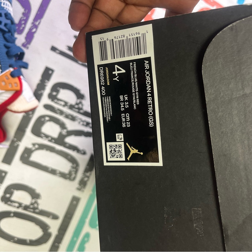 NEW Nike Air Jordan 4 Retro Messy Room (GS) | Grade Size 4y| DR6952-400