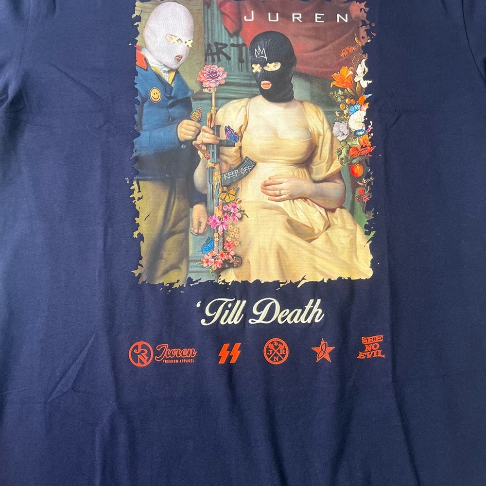 Juren till death do us apart  t shirt sz various