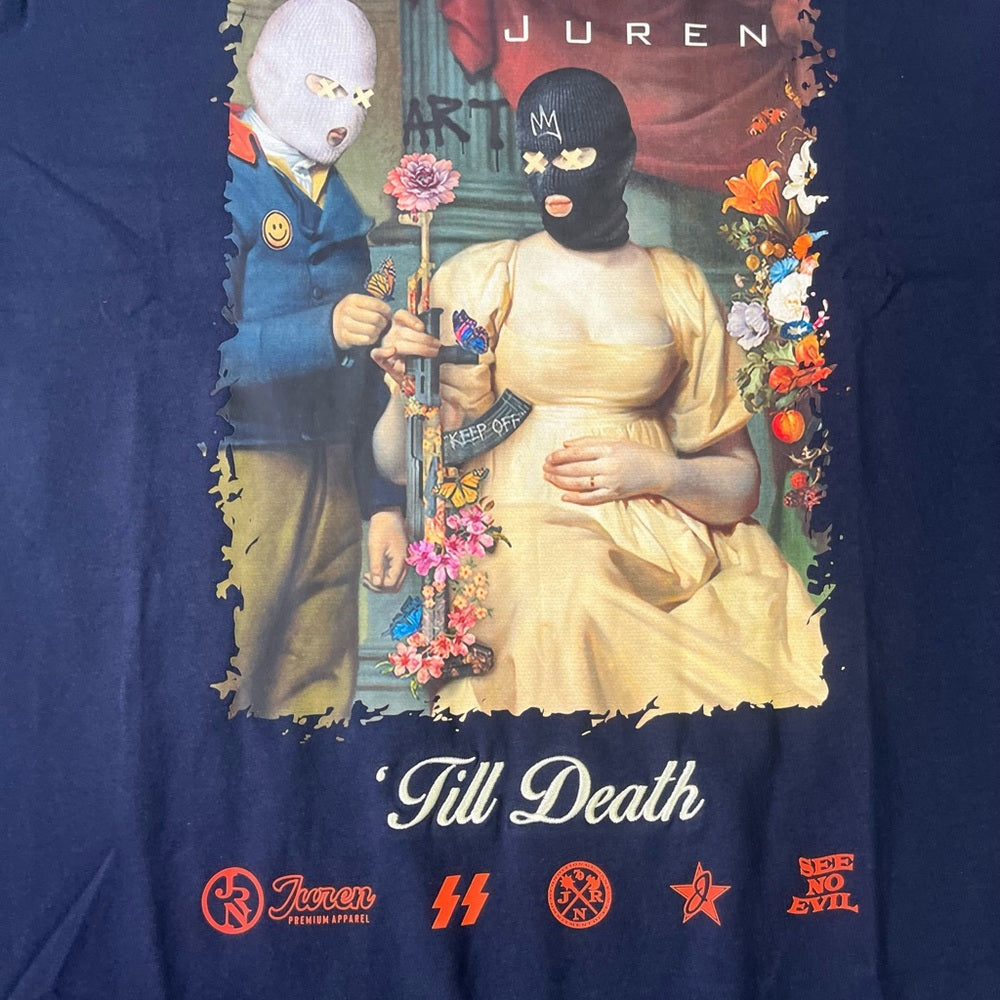 Juren till death do us apart  t shirt sz various
