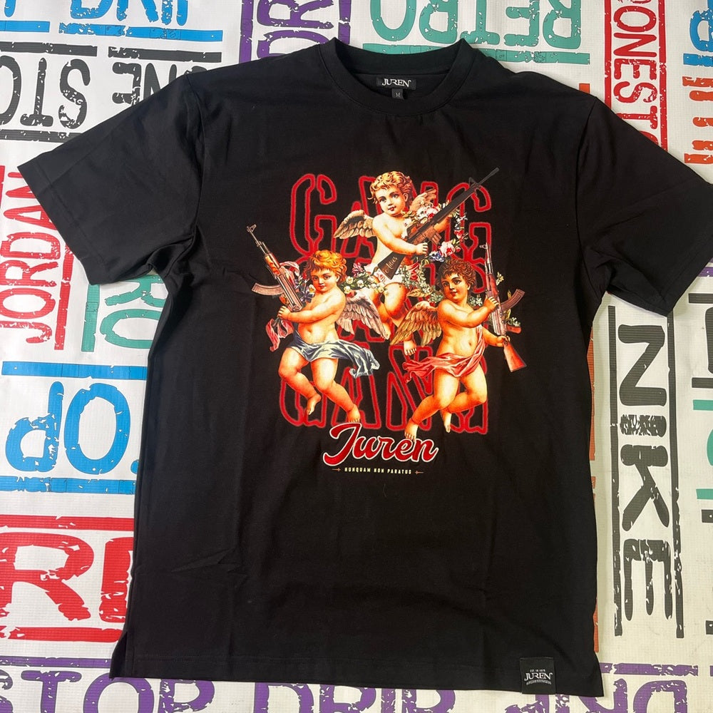 Juren brand graphic tee 2023 new release gang gang