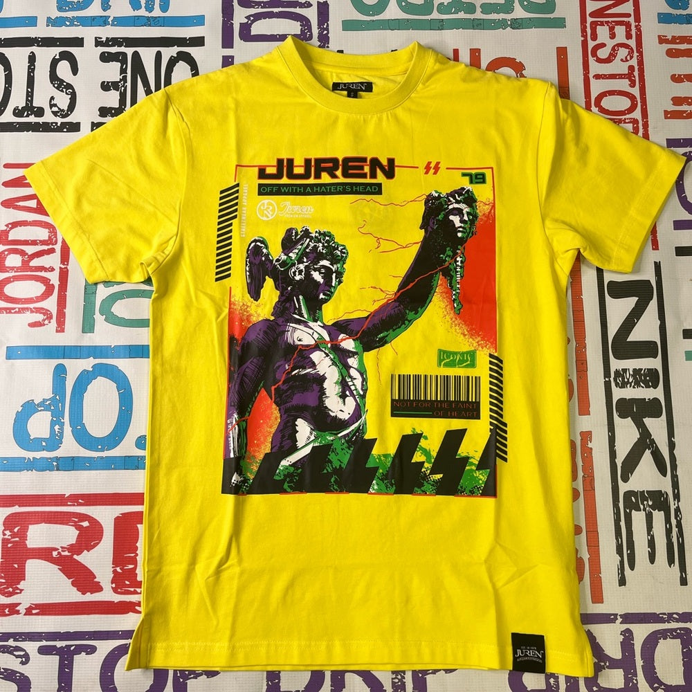Juren brand graphic tee 2023 new release olive green