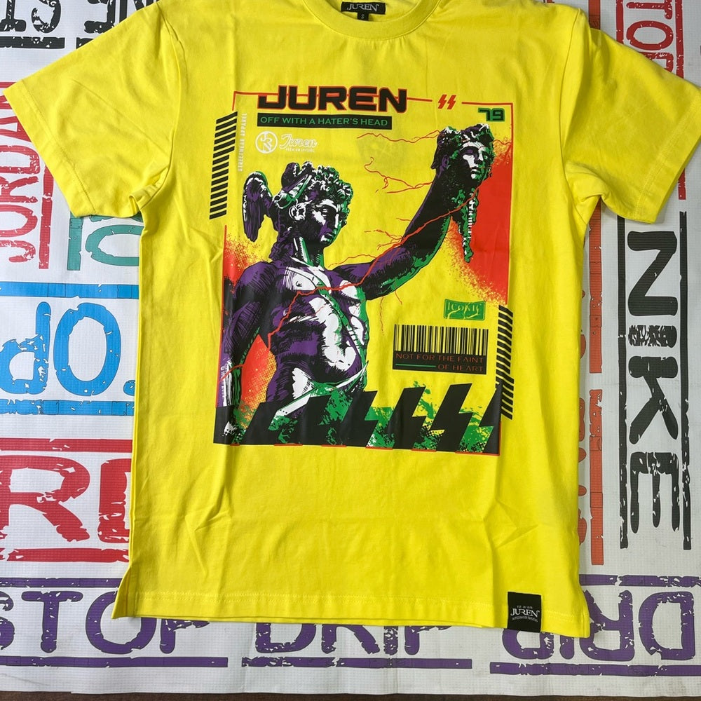 Juren brand graphic tee 2023 new release olive green