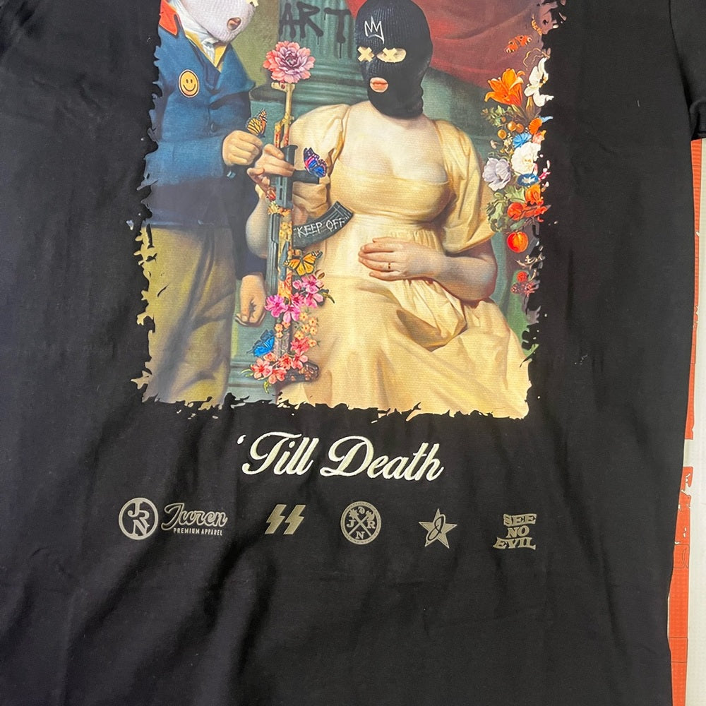 Juren brand graphic tee 2023 new release black