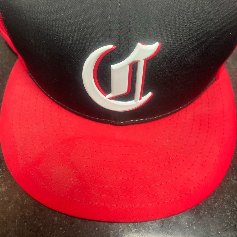 Cincinnati Reds New Era 59Fifty 
 Sz 8 black & red