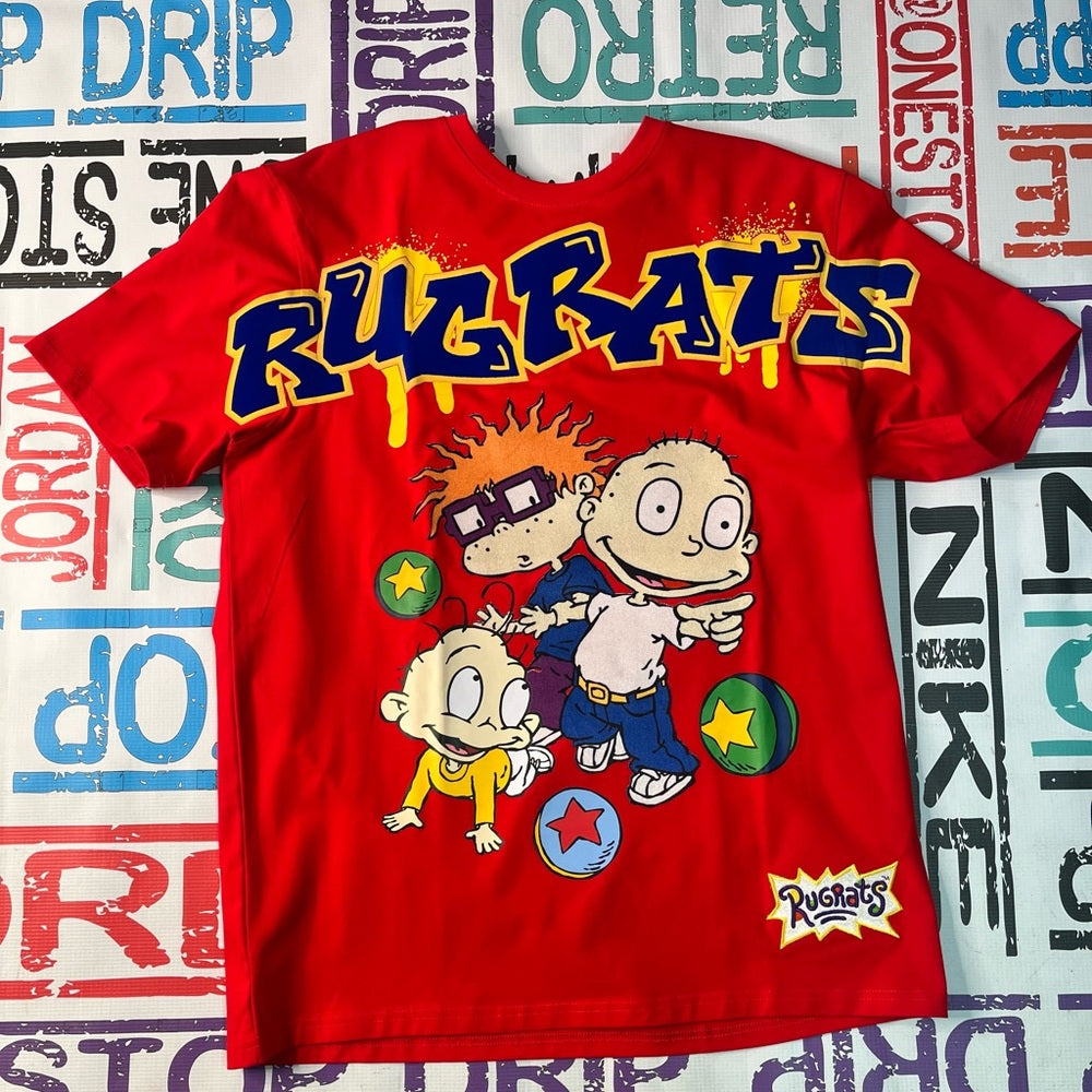 Rug rats graphic tee red