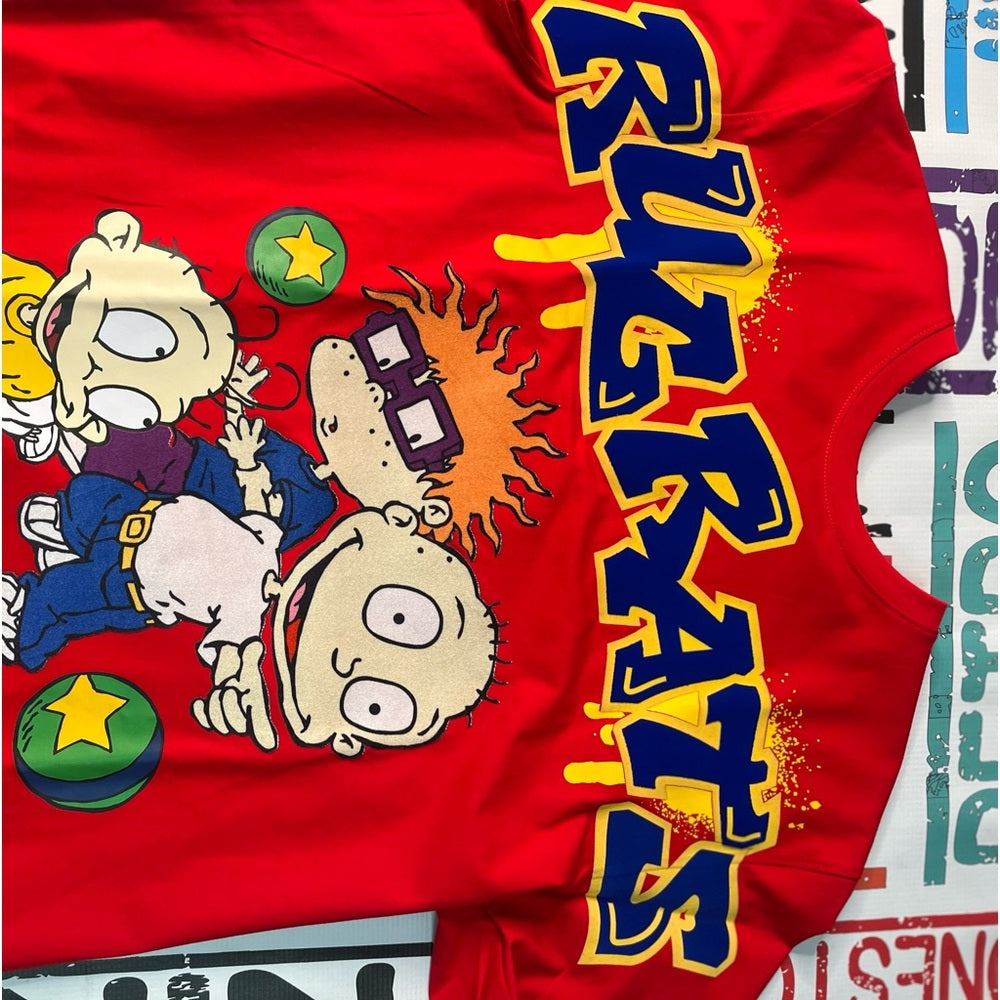 Rug rats graphic tee red