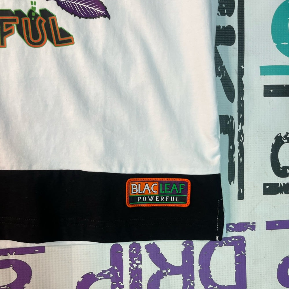 Blac leaf owl t shirt Sz Various