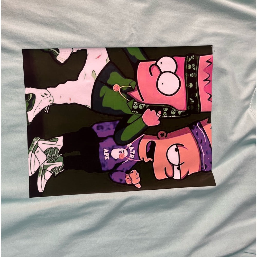 Bart Simpson graphic tee Sz Various