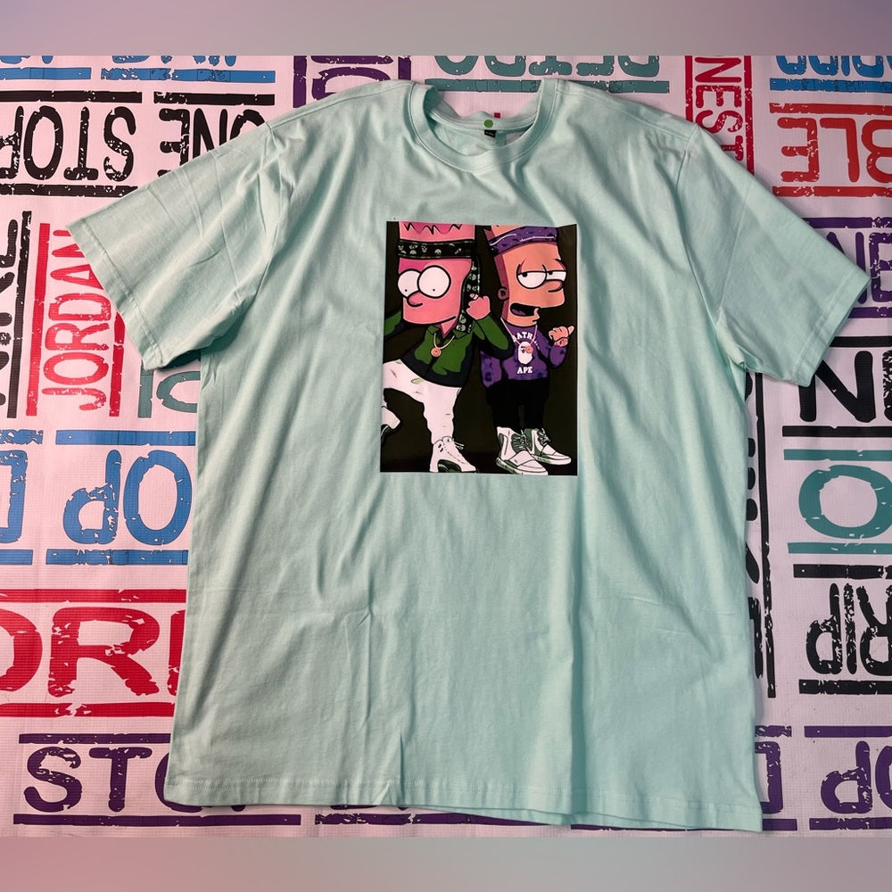 Bart Simpson graphic tee Sz Various
