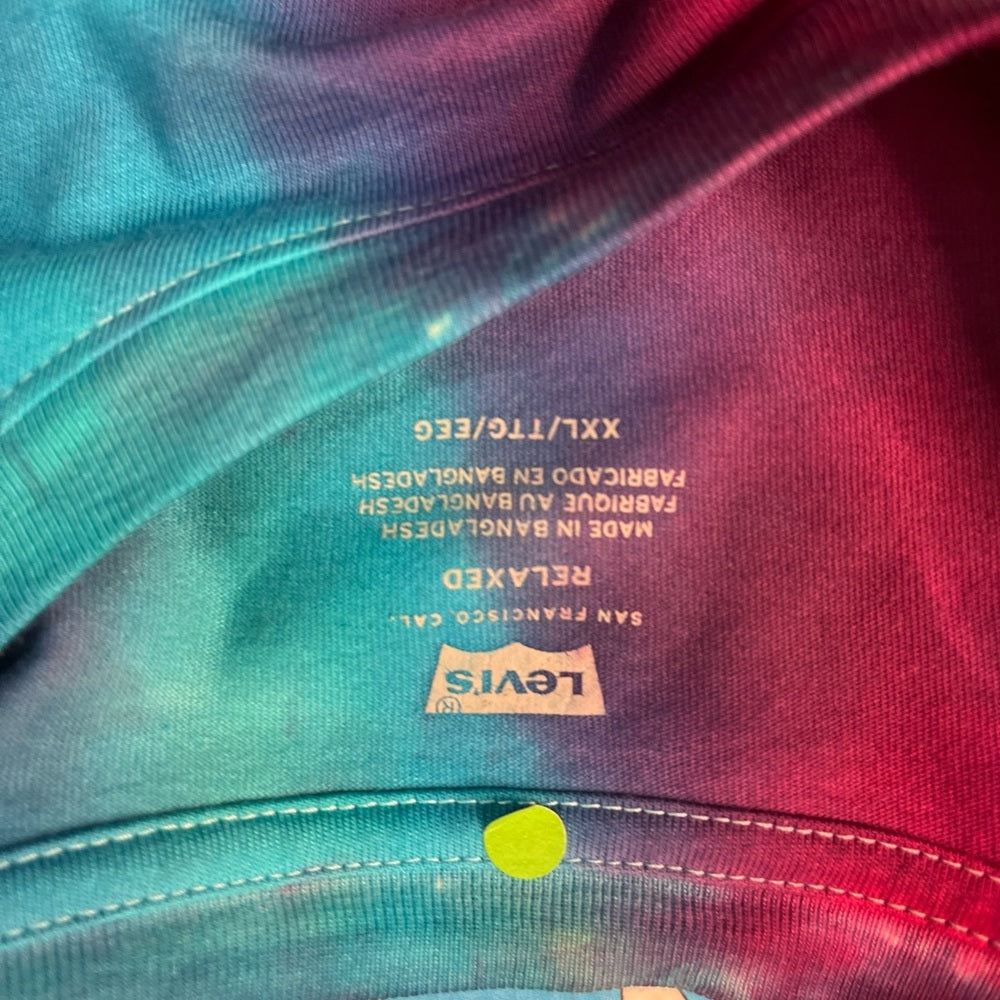 Levi tyde t shirt sz 2xl