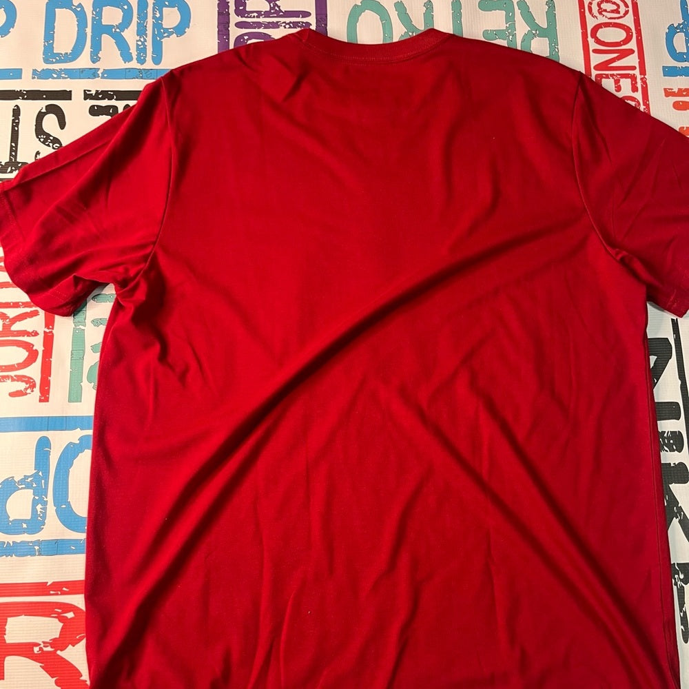 Sz Xl duck graphic tee red