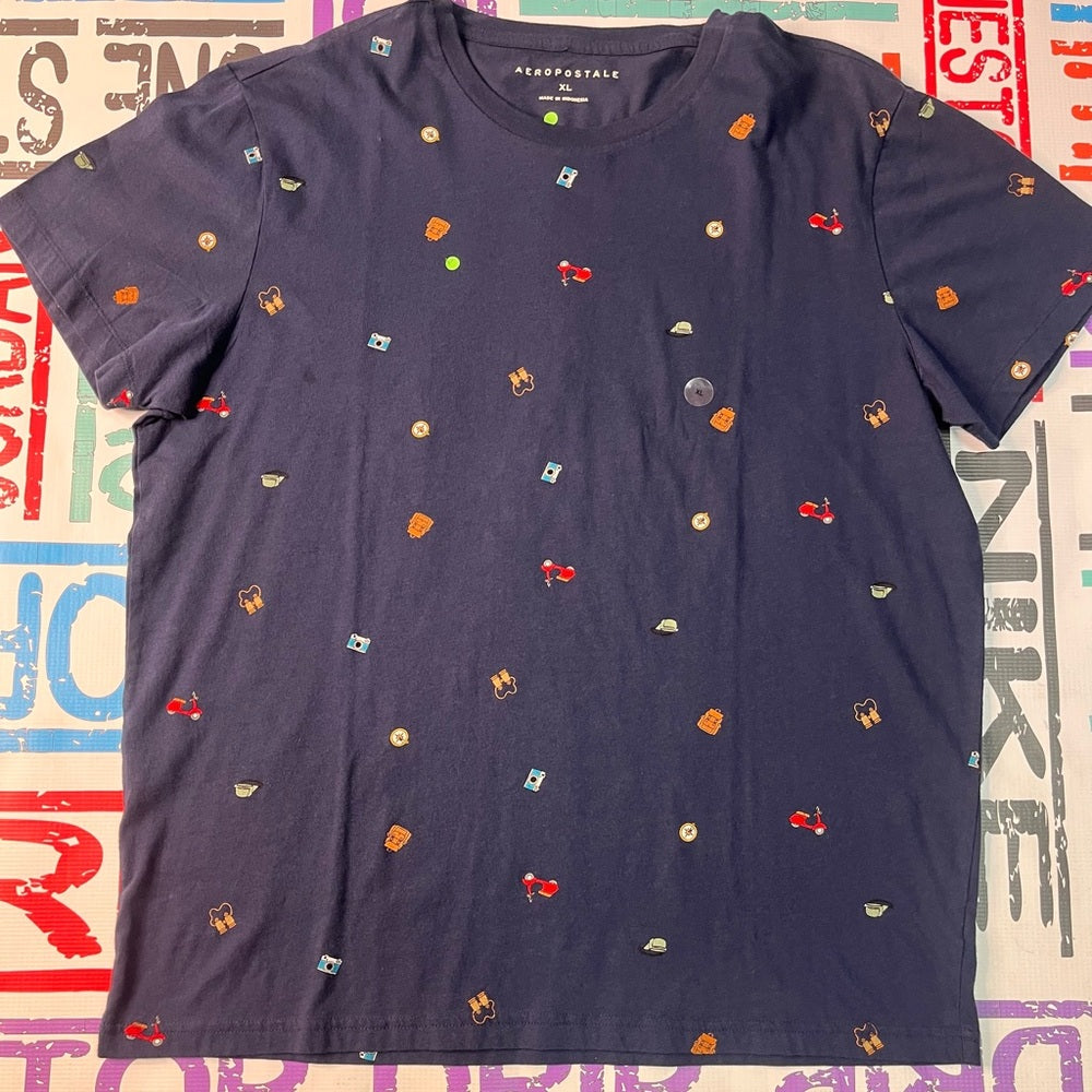 Aeropostale t shirt sz Xl blue