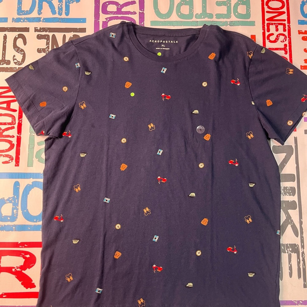 Aeropostale t shirt sz Xl blue