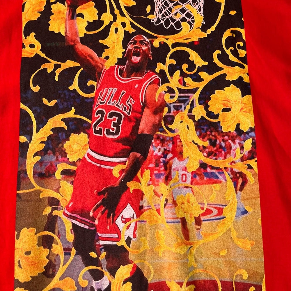 Jordan graphic tee sz Xl red