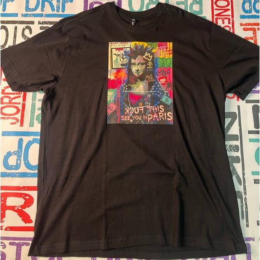 Sz 2xl graphic tee black