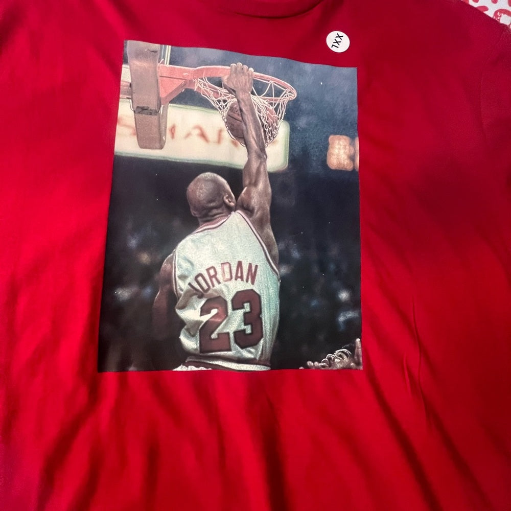Jordan graphic tee dunk image Sz 2xl
