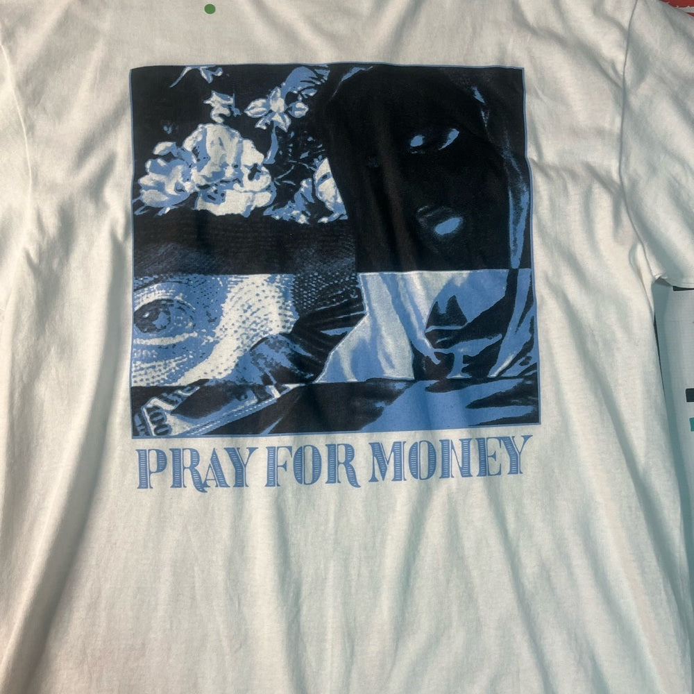 Pray for money graphic tee Sz 2xl