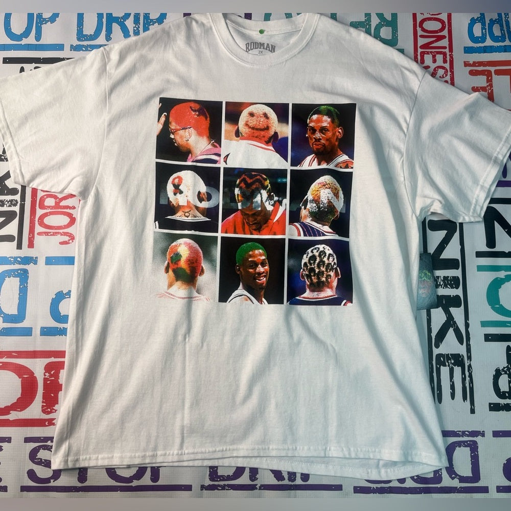 Sz Various Dennis Rodman graphic tee