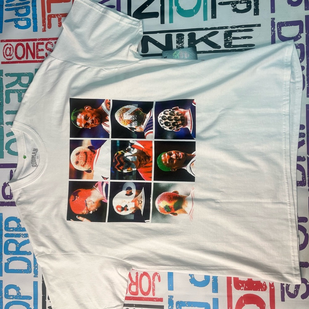 Sz Various Dennis Rodman graphic tee