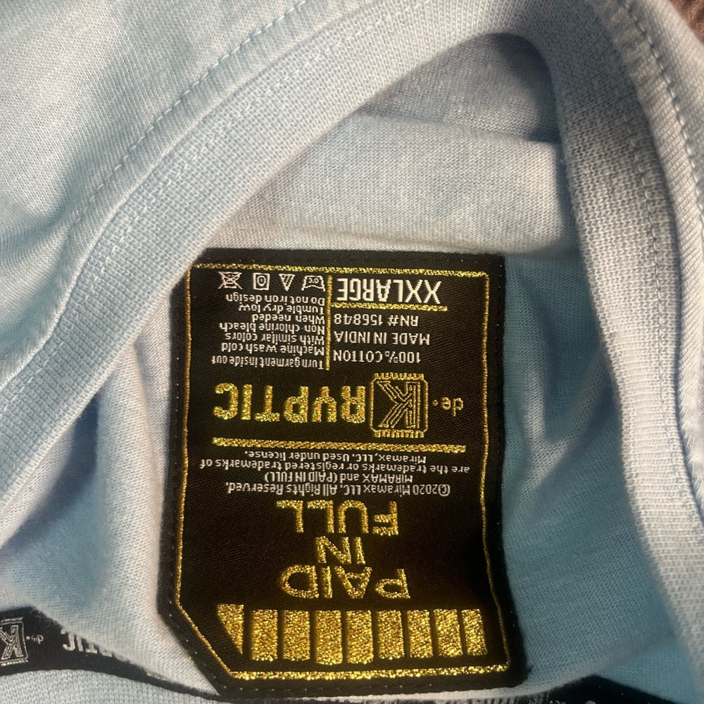 Sz 2xl paid in full t shirt