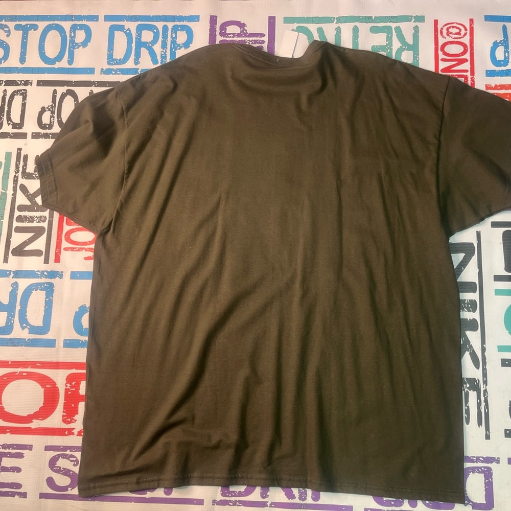 Jordan graphic tee olive green Sz 2xl