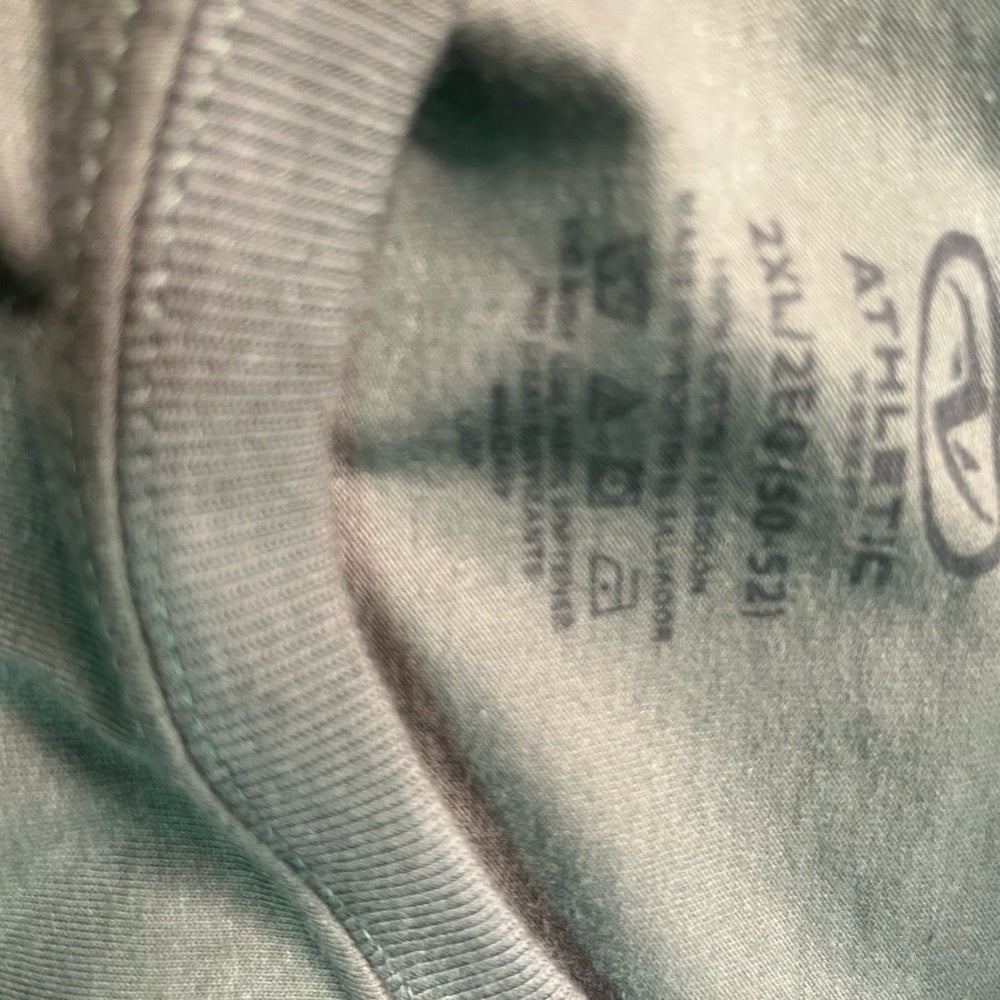 Jordan graphic tee olive green Sz 2xl