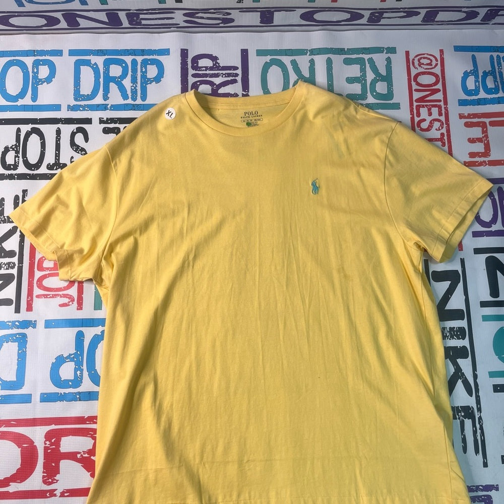 Sz Xl polo tee yellow
