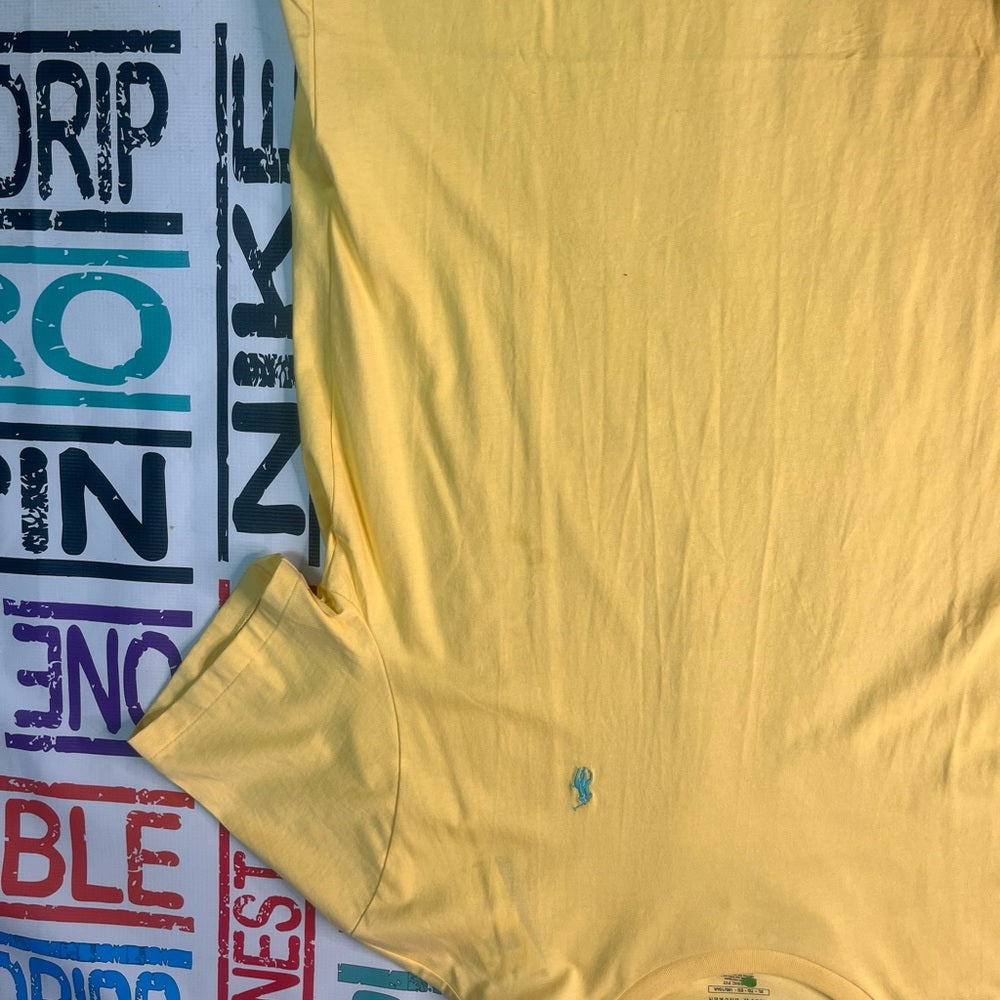 Sz Xl polo tee yellow