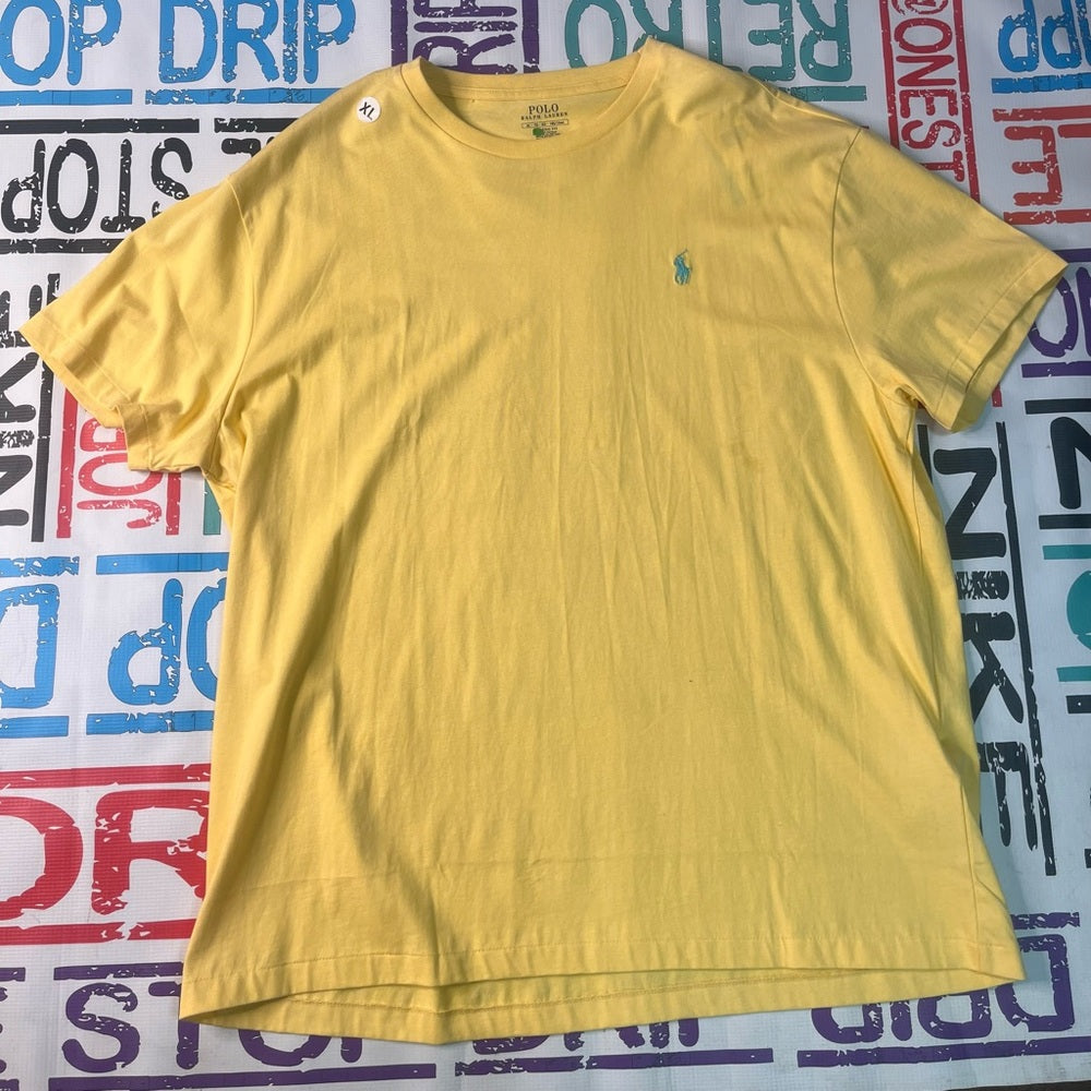 Sz Xl polo tee yellow